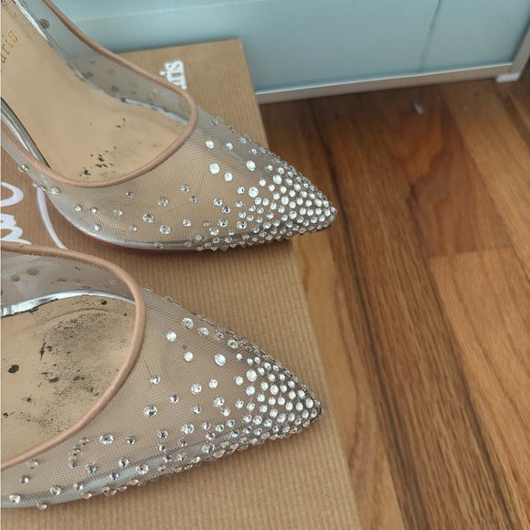 Christian Louboutin Nude Body Strass Heels (120) - Picture 6 of 7